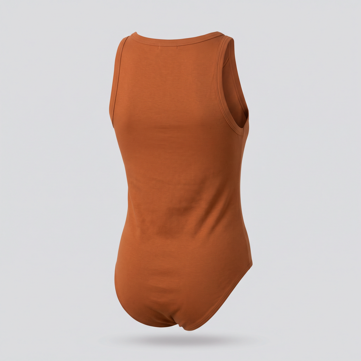 Body côtelé, rouille, vue de dos — SLOW HARBOUR