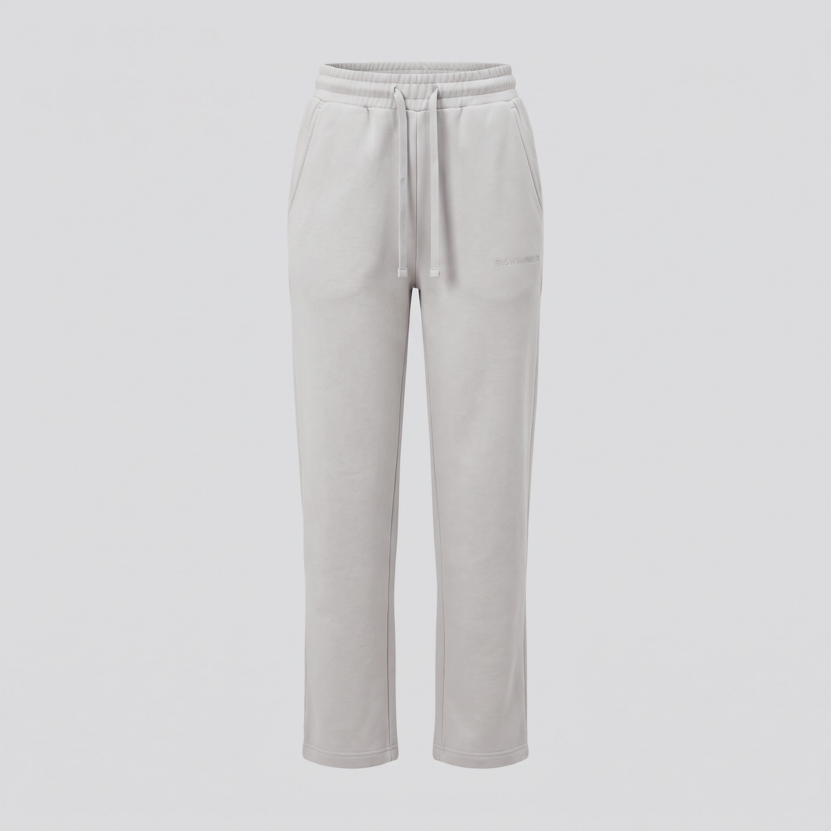 Pantalon droit, brume, vue de face — SLOW HARBOUR
