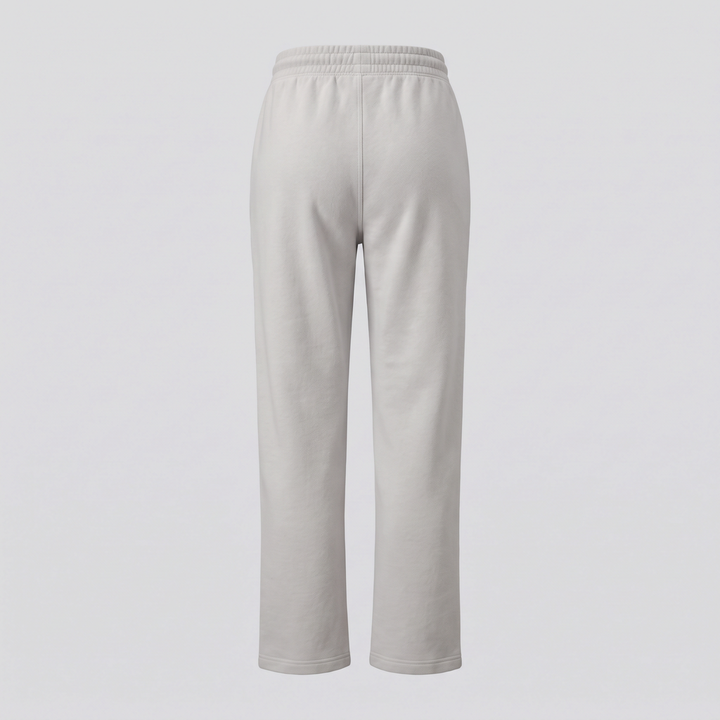 Pantalon droit, brume, vue de dos — SLOW HARBOUR